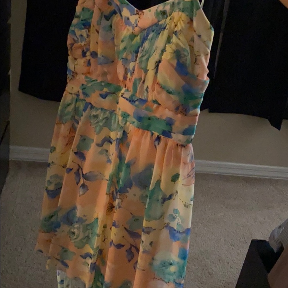 Strapless dress